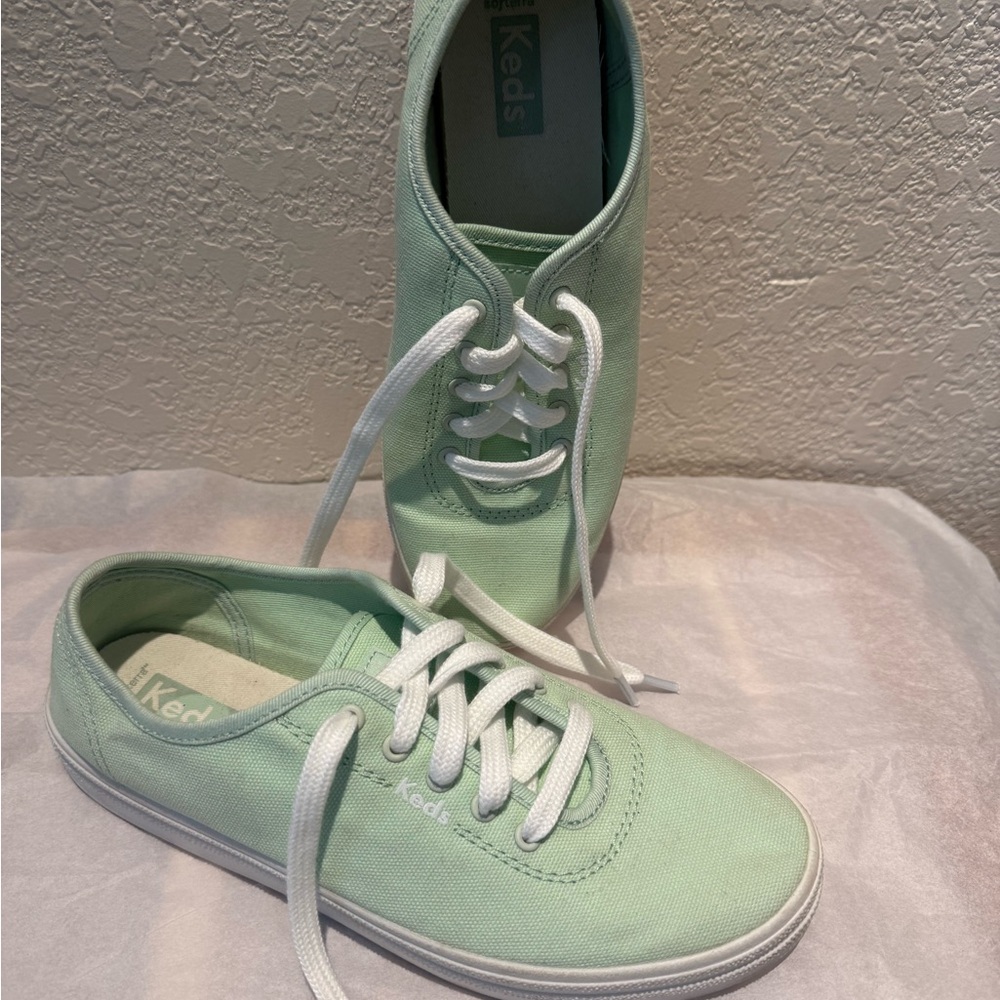 Keds Women's Fresh Mint Canvas Sneakers